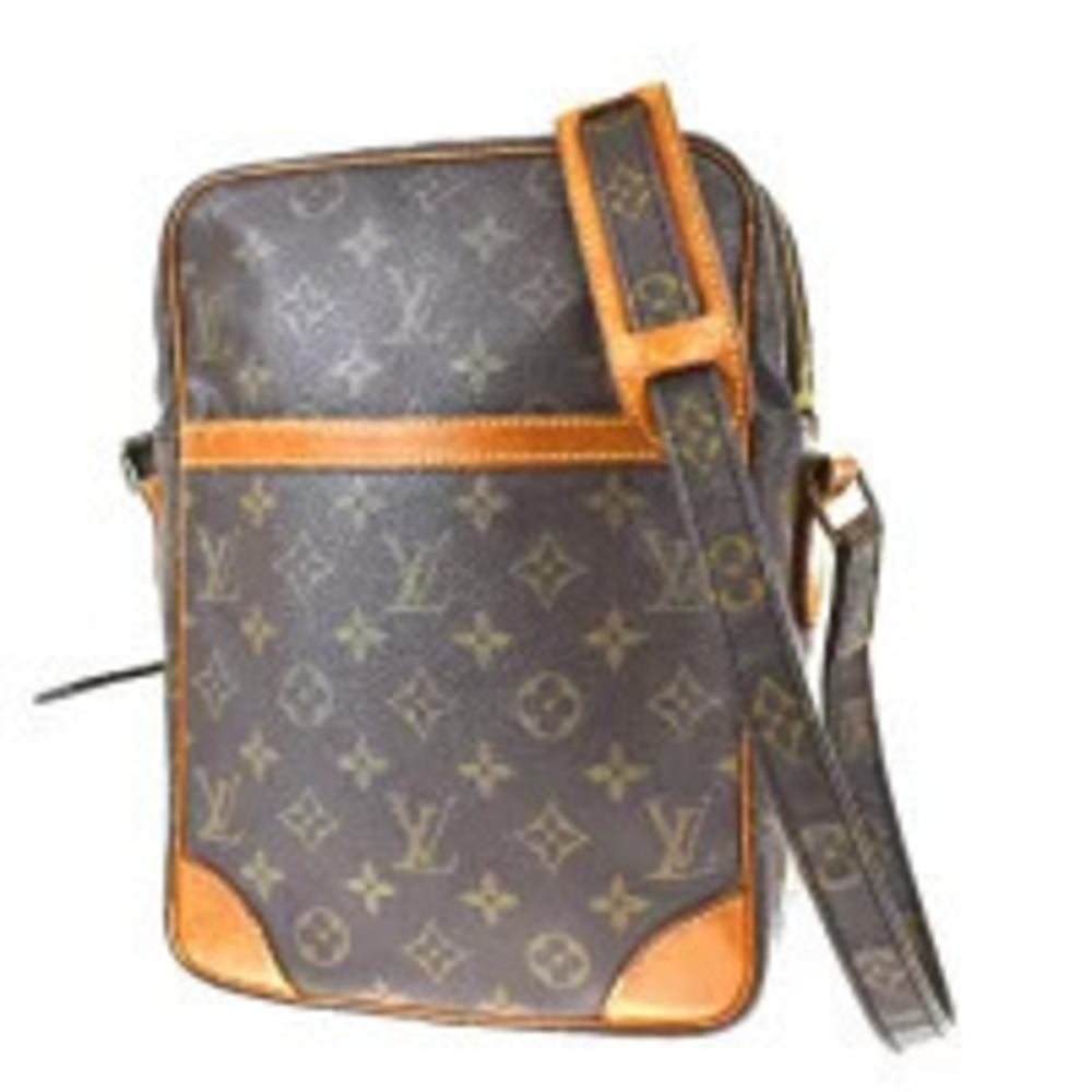 Louis Vuitton Danube Shoulder Bag Monogram Leather